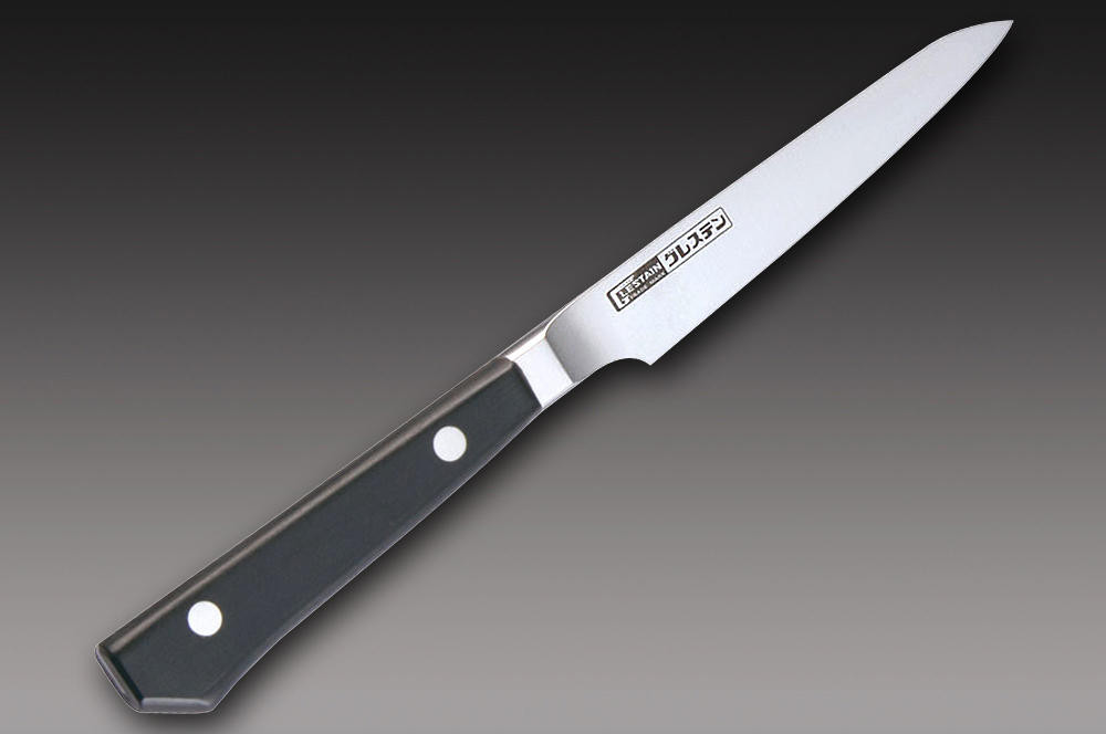 GLESTAIN W MV Stainless Japanese Chefs Slim Petty KnifeUtility 100mm