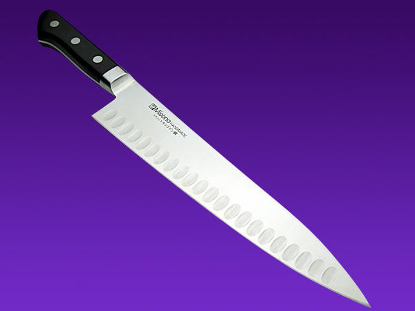 Misono MV Stainless DimplesSalmon Japanese Chefs Gyuto Knife 180mm