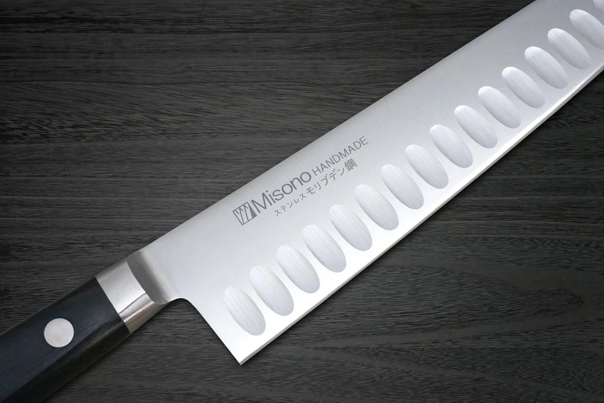 Misono MV Stainless Dimples(Salmon) Japanese Chef's Gyuto Knife 210mm 