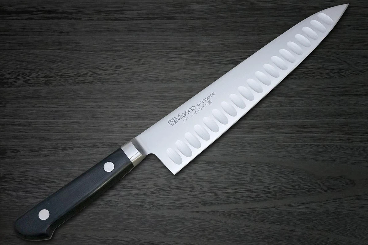 Misono MV Stainless Dimples(Salmon) Japanese Chef's Gyuto Knife 240mm 