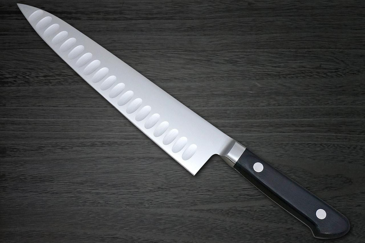 Misono MV Stainless Dimples(Salmon) Japanese Chef's Gyuto Knife 240mm 