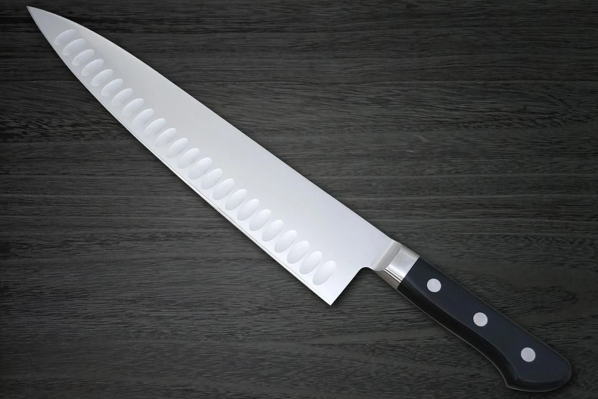 Misono MV Stainless Dimples(Salmon) Japanese Chef's Gyuto Knife 270mm 