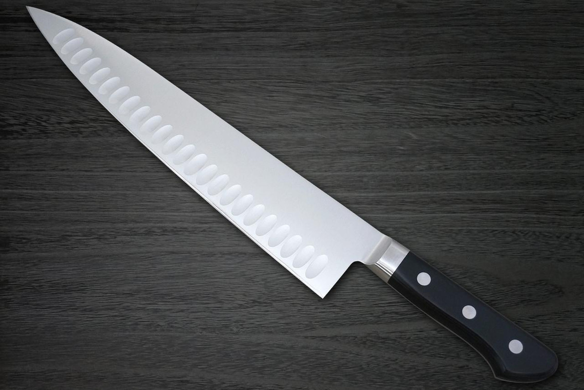 Misono MV Stainless Dimples(Salmon) Japanese Chef's Gyuto Knife 300mm 