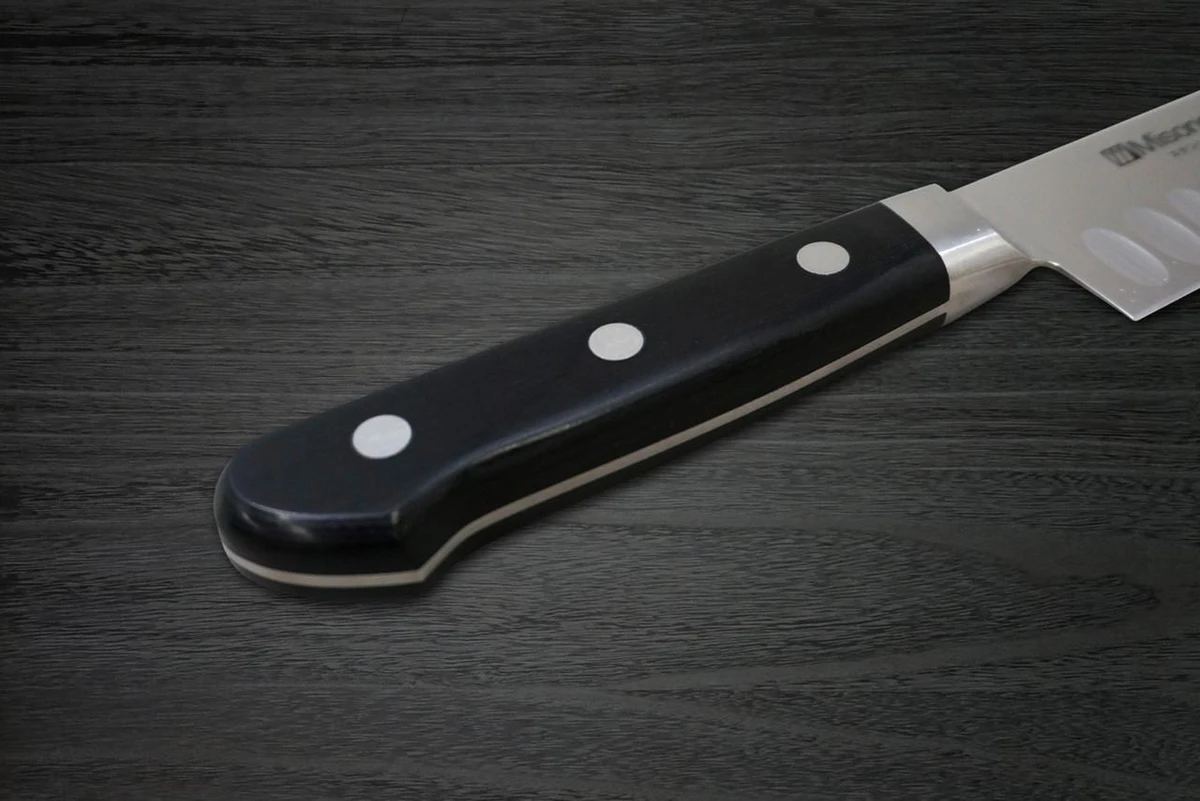 Misono MV Stainless Dimples(Salmon) Japanese Chef's Slicer(Sujihiki) 240mm 