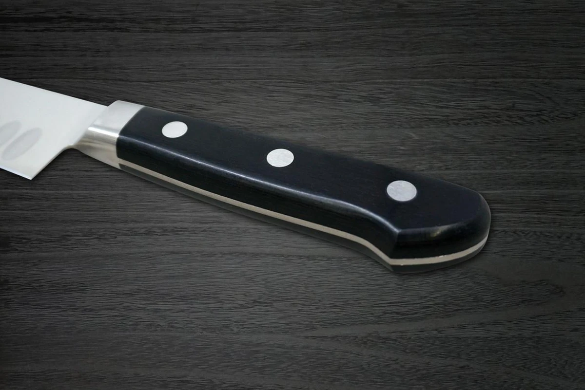 Misono MV Stainless Dimples(Salmon) Japanese Chef's Slicer(Sujihiki) 240mm 