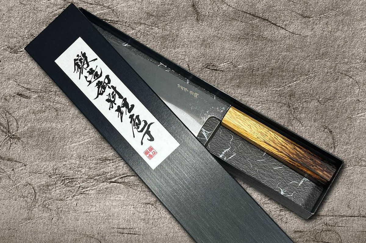 Satoshi2様 Satoshi Nakagawa Aogami #2 Kurouchi OK8B Japanese Chef's Nakiri