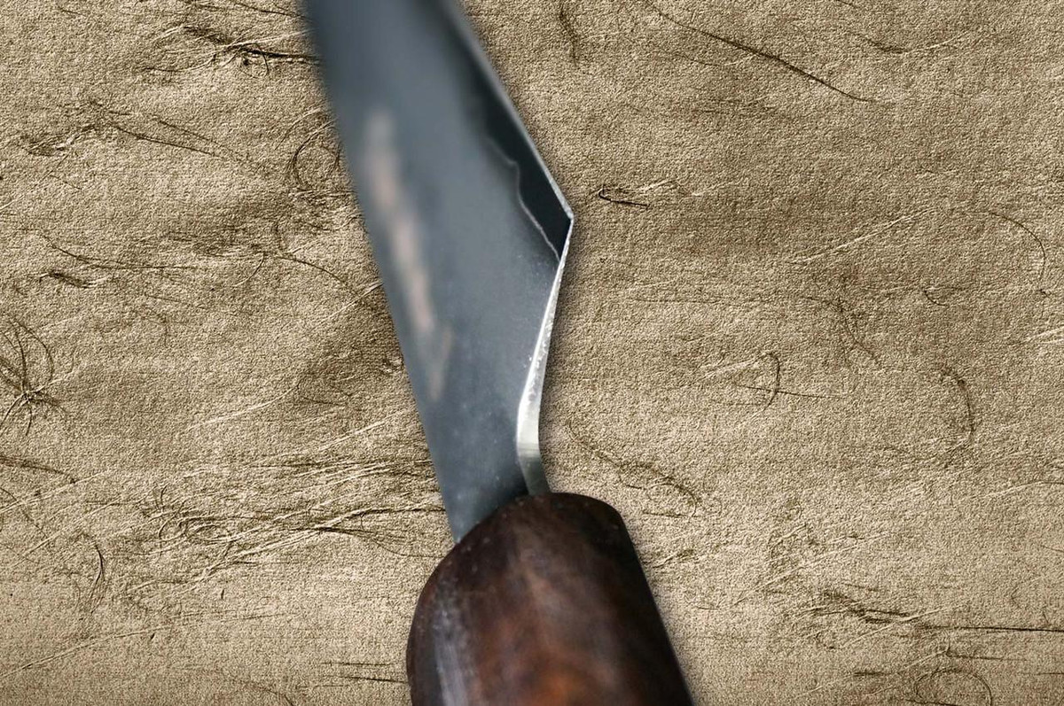 Sakai Takayuki VG10 Nashiji WA Japanisches Kochmesser (Sujihiki) 240mm mit vollem Ebenholzgriff