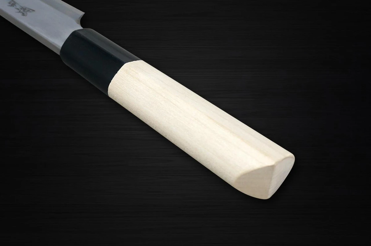 Sakai Takayuki Tokujyo Supreme (White 2 steel) Japanese Chef's Wa-Honesuki(Boning) 150mm with Japanese Yew Handle 