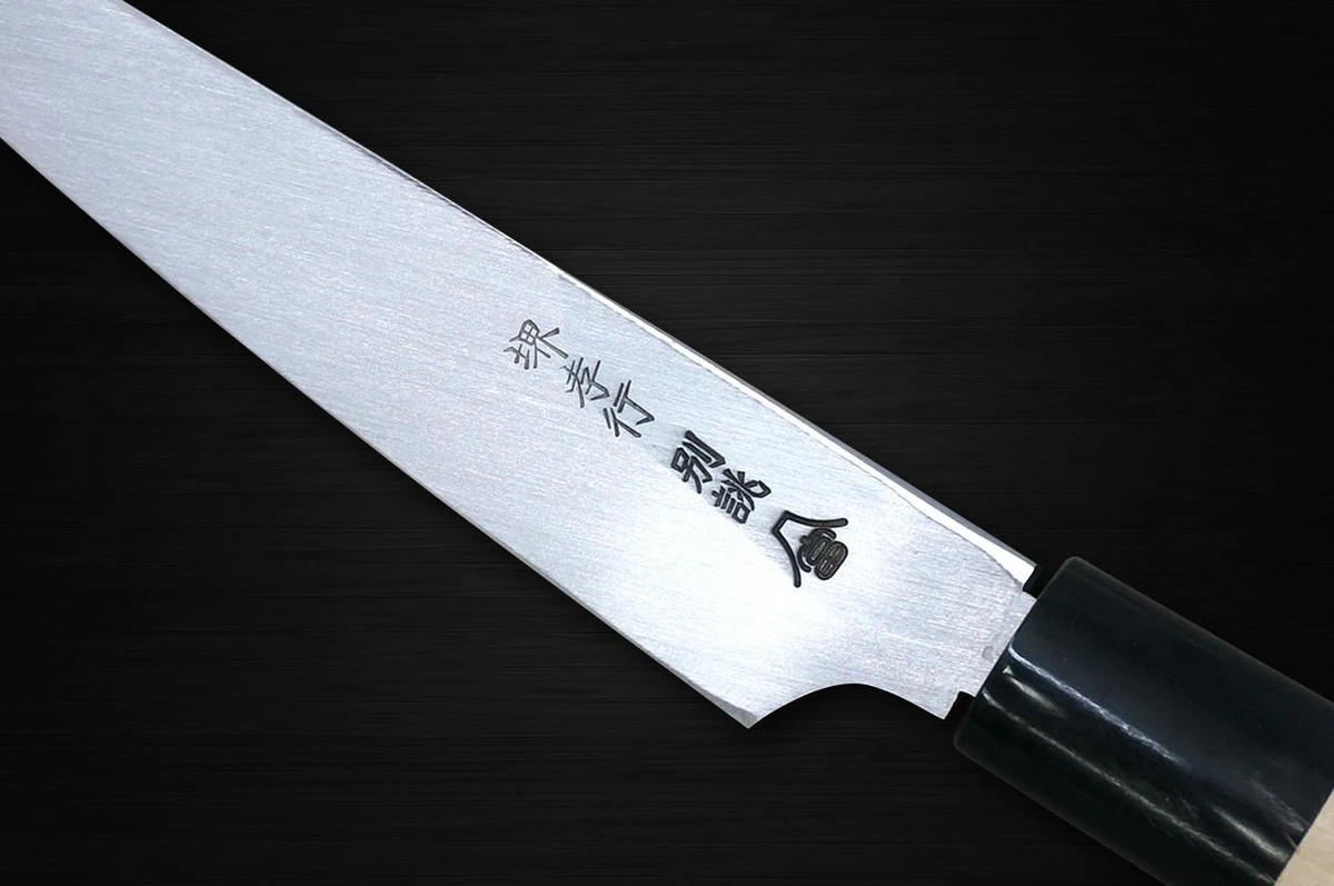 Sakai Takayuki Tokujyo Supreme (White 2 steel) Japanese Chef's Wa-Honesuki(Boning) 150mm with Japanese Yew Handle 