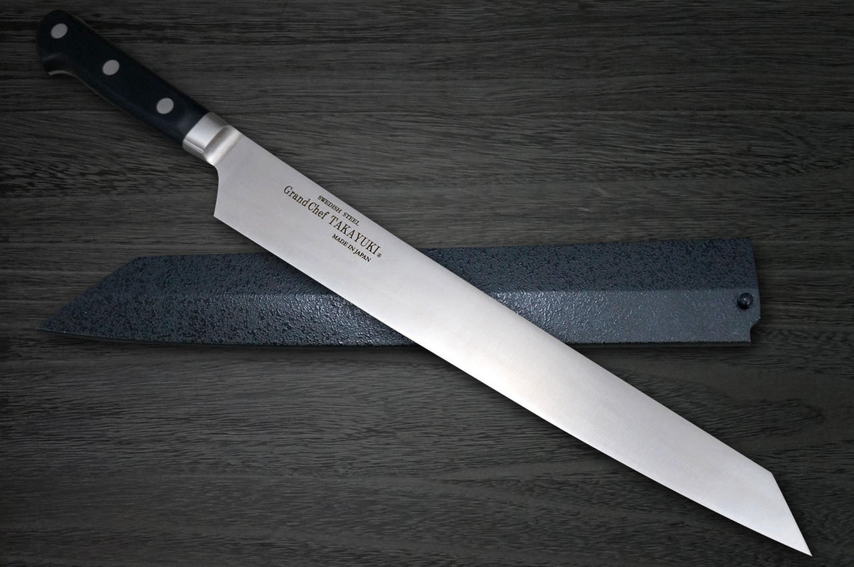 [Left Handed] Sakai Takayuki Grand Chef Kiritsuke Japanese Chef's Yanagiba(Sashimi) 300mm 