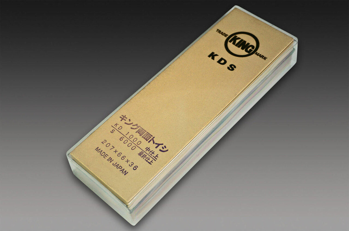King Combination Grit Waterstone (Grinding stone) #1000/#6000 Large