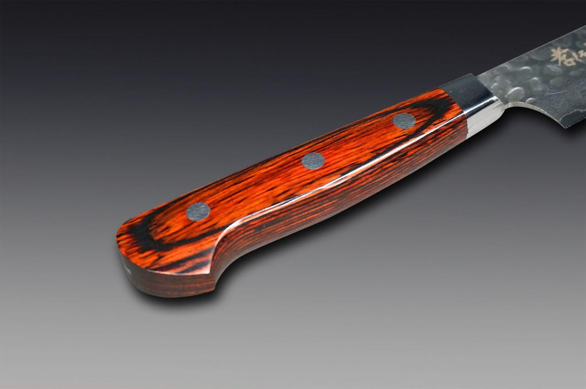 Sakai Takayuki 33-Layer VG10 Damascus Hammered Japanese Chef's Petty Knife(Utility) 150mm 