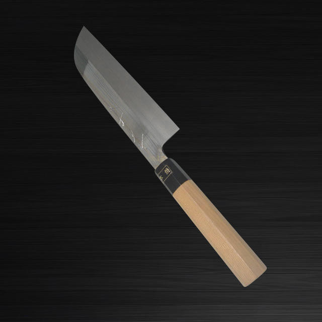 Sakai Jikko Montanren Aoko Aogami No.2 steel Japanese Chefs Kamagata-UsubaVegetable 165mm