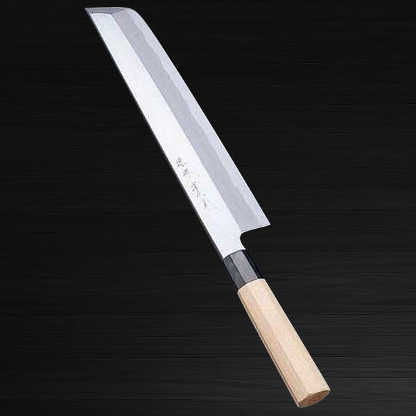 Sakai Jikko Montanren Aoko Aogami No.2 steel Japanese Chefs Hone-Kiri 300mm