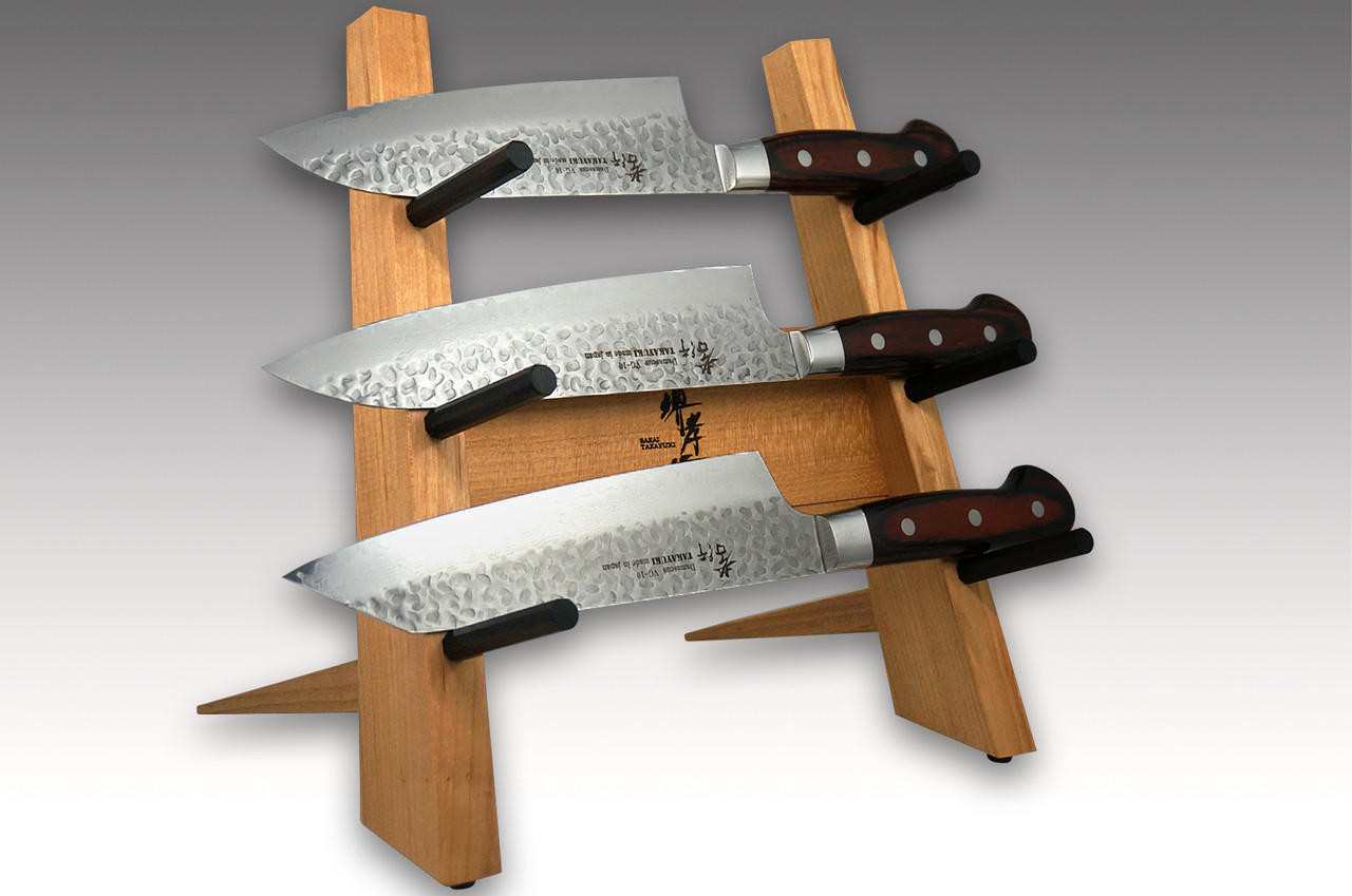 Brands Sakai Takayuki Sakai Takayuki Designer Wood Knife Tower