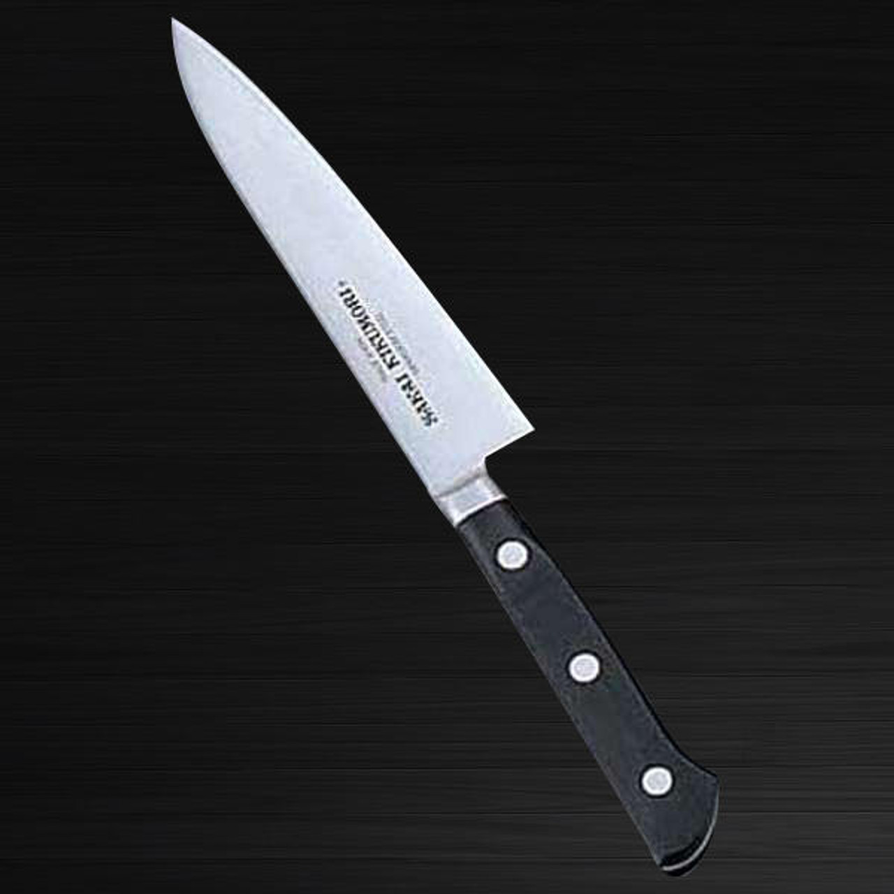 堺菊守SKK MV不锈钢(金属鍔)日本厨师小刀(多用途)150毫米| 日本刀