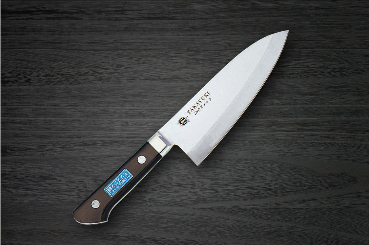 調理器具 Deba Knife Sakai Sakai Takayuki INOX Japanese Chef's Deba Knife 165mm