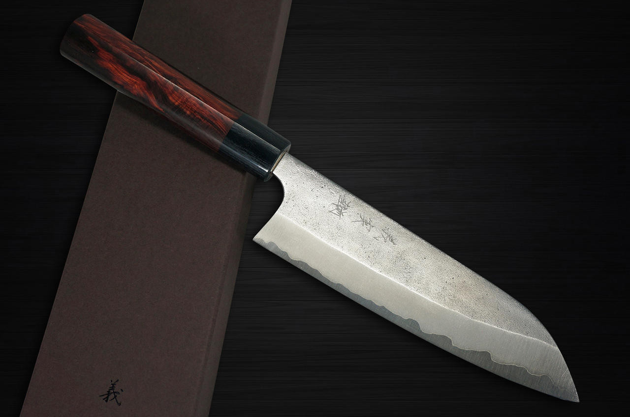 Yoshimi Echizen 240mm Stainless Clad Blue Super Kurouchi Wa-Gyuto - Japanese  Knife Imports