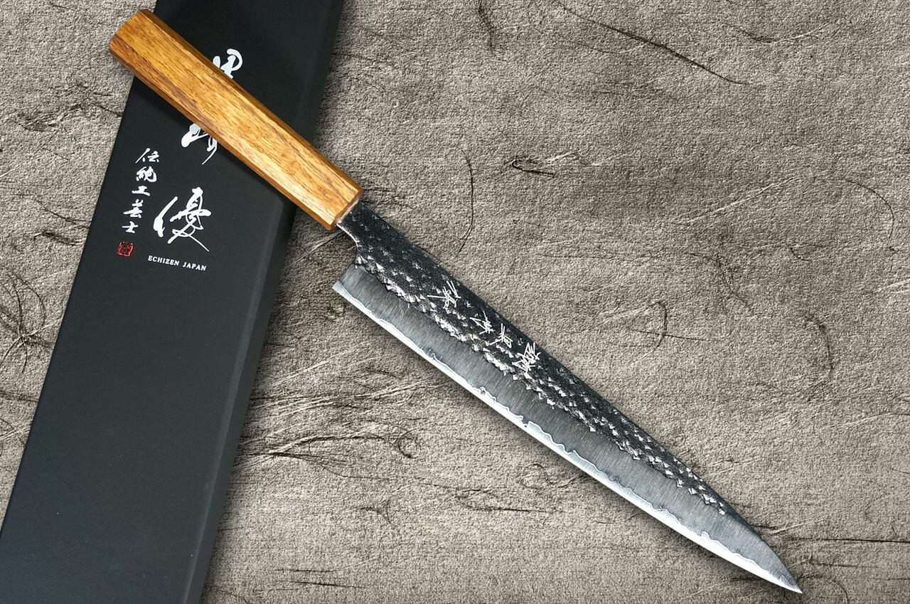 Yu Kurosaki R2(SG2) Hammered SENKO WA OK8M Japanese Chef's Slicer