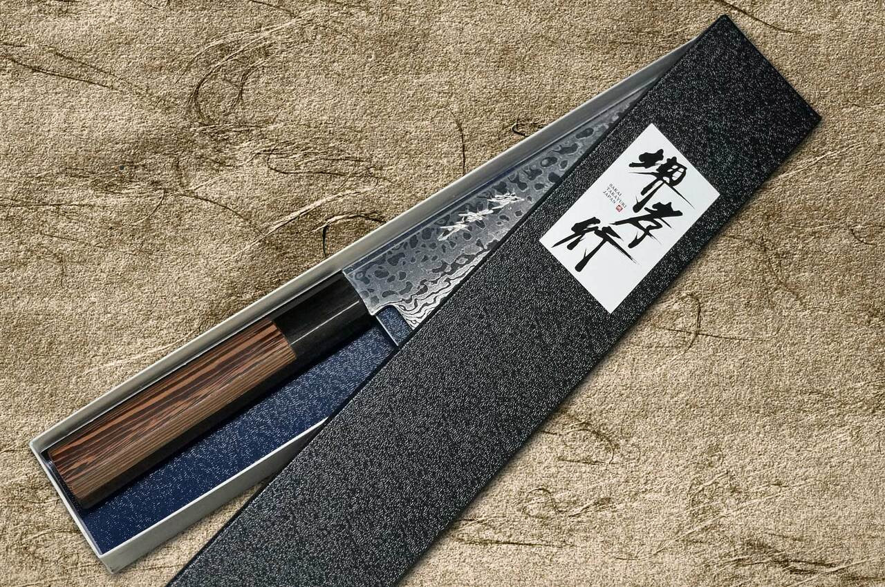 Sakai Takayuki GINGA ZA-18 69-Layer Damascus Japanese Chef's