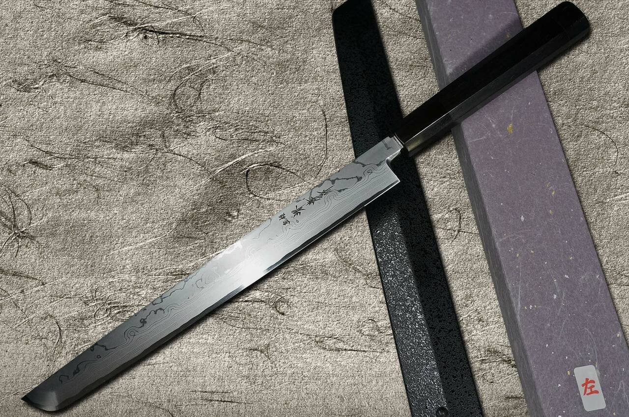 Tojiro - Shirogami, Yanagi Knife 240mm (Left-Handed) – Eden