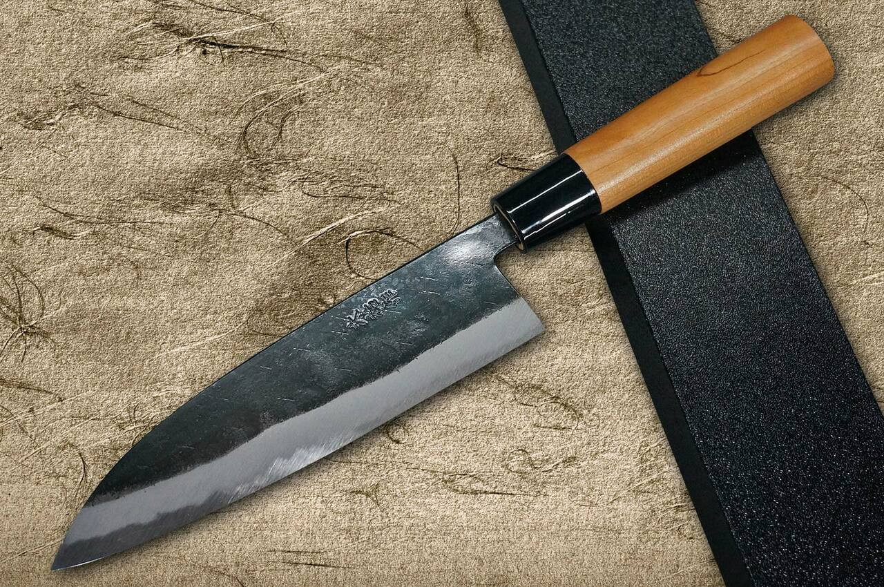 Daisuke Nishida Shirogami No.1 Kurouchi CHR Japanese Chef's Gyuto 