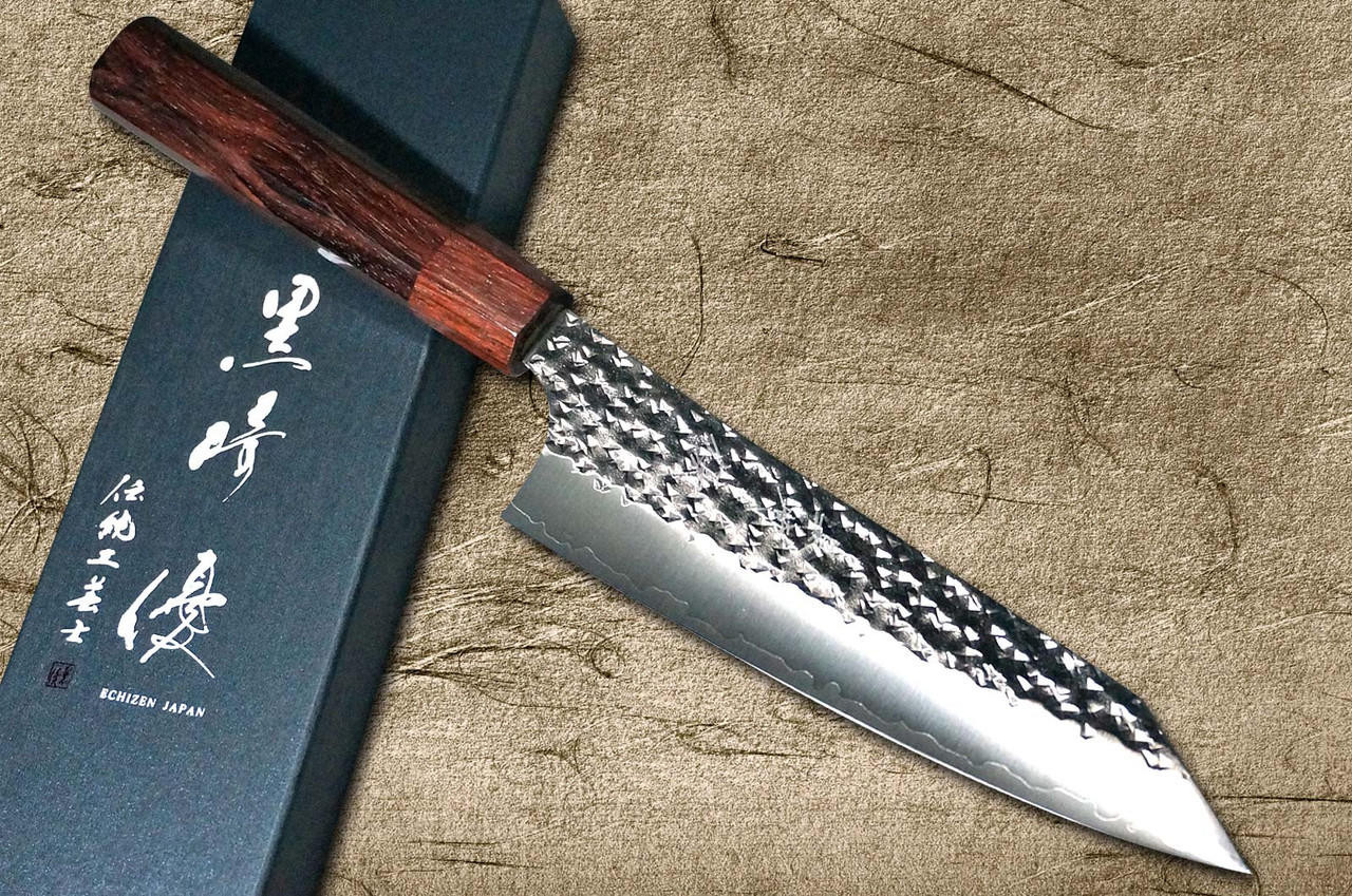 食器 yuiko kannabe Yu Kurosaki R2(SG2) Hammered SENKO-EI WA RS8H Japanese Chef's