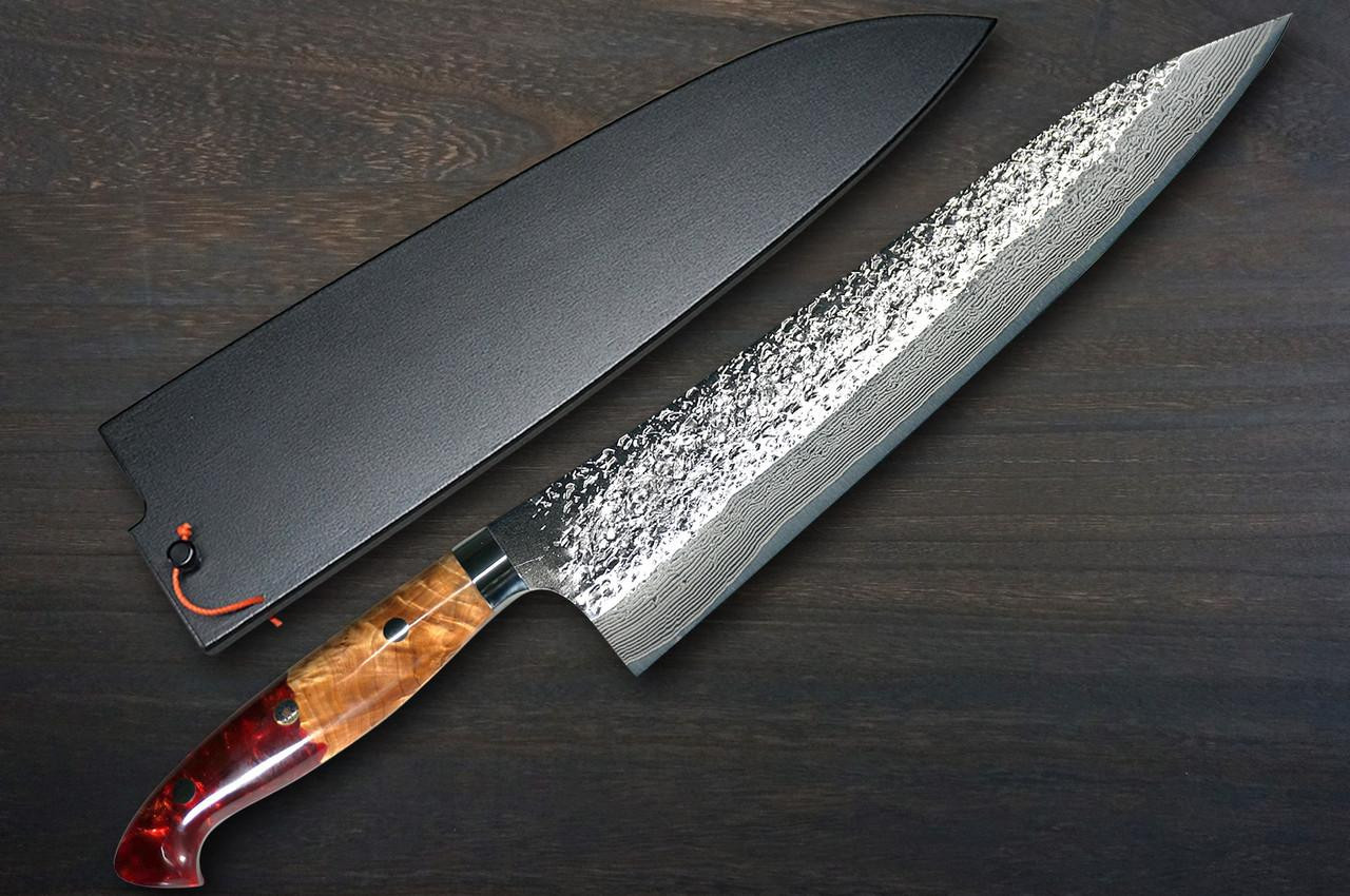 越前 黒崎優 作 雫 筋引き　270 SG2 越前 黒崎優 作 雫 筋引き 270 SG2 越前鍛冶 黒崎優 作 本鍛造