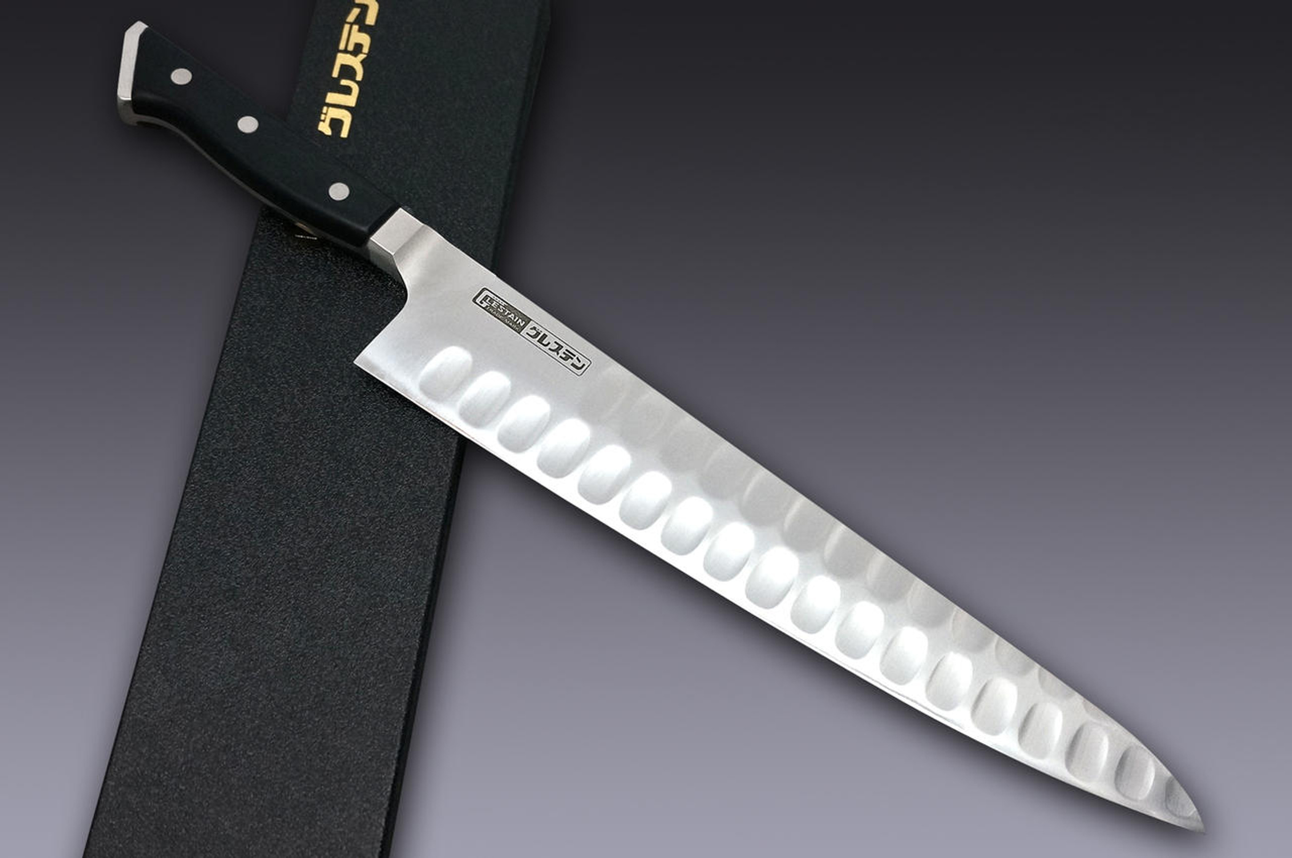 GLESTAIN TK Stainless Japanese Chef's Gyuto Knife 330mm | Japanese knives