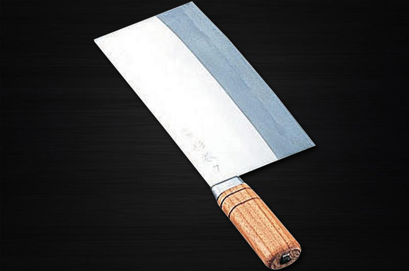 Sugimoto White Steel Japanese Chef's Chinese Cooking Knife 220x95mm [1