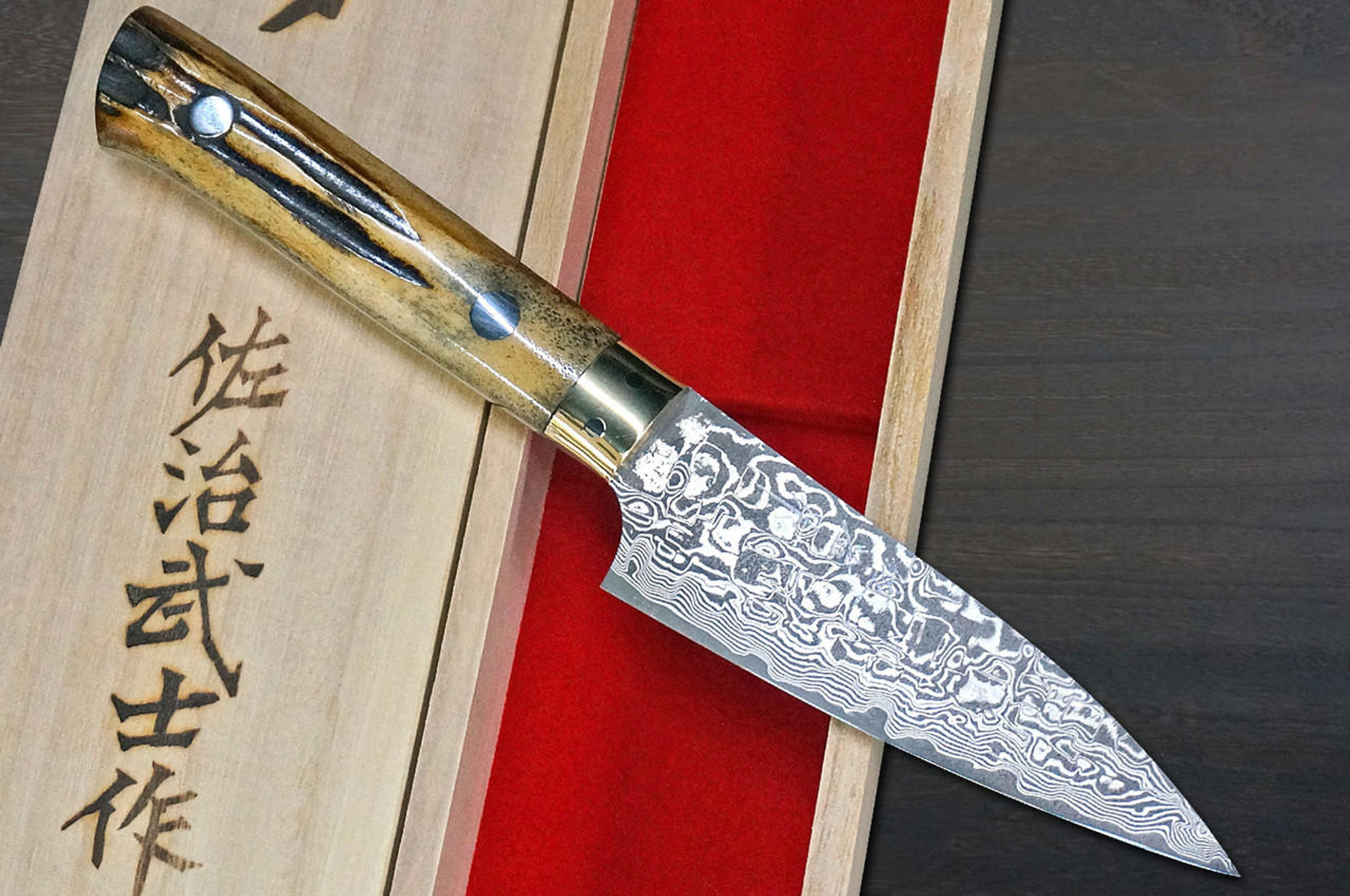 Brands Takeshi Saji Takeshi Saji R2(SG2) Black Damascus DHM Hocho