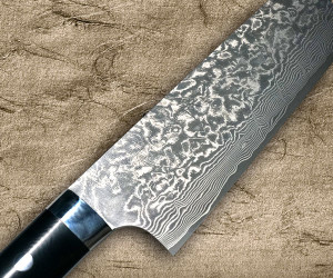 main Takeshi Saji VG10 Black Damascus MCB