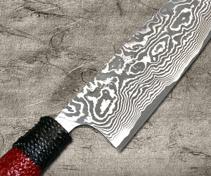 main Takeshi Saji VG10 Black Damascus LL