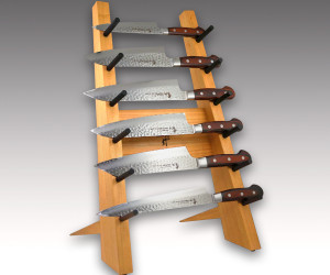 img Sakai Takayuki Designer Wood Knife Tower