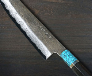 main Satoshi Nakagawa Aogami#1 Damascus Kurouchi EBTCA2