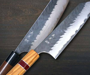 main Yoshimi Kato Aogami Super Kurouchi V-Hammered