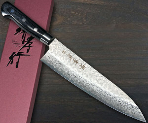 img Sakai Takayuki 17-Layer VG10 Damascus Hammered BLK