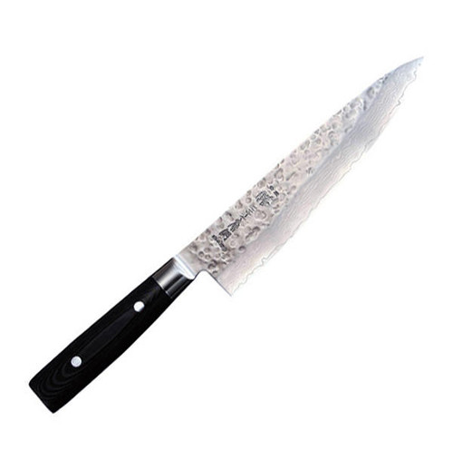 Yaxell ZEN 37-Layer VG10 Damascus Hammered Japanese Chef's Petty