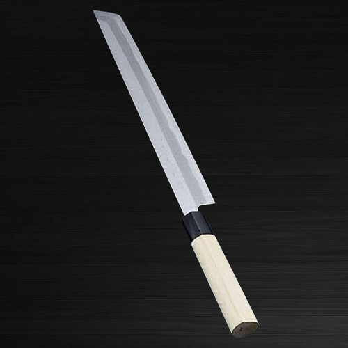 Sakai Jikko Jyosaku Shiroko White No.2 steel Japanese Chefs Sakimaru-YanagibaSashimi 300mm