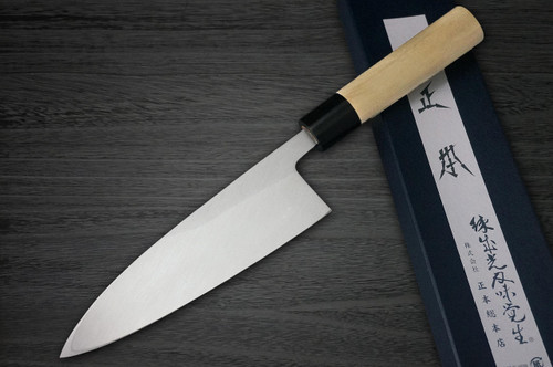 Masamoto KS Honkasumi Gyokuhaku-ko Japanese Chefs Deba Knife 120mm KS2012