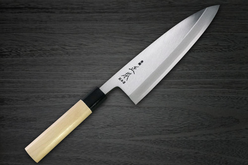 Masamoto KS Honkasumi Gyokuhaku-ko Japanese Chefs Ai-Deba Knife 210mm KS2421