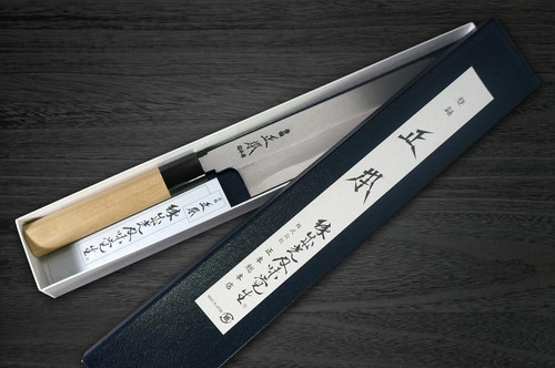 Masamoto KS Honkasumi Gyokuhaku-ko Japanese Chefs Unagi-Saki 240mm KS1224