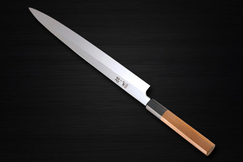 Suishin INOX Honyaki Japanese Chefs YanagibaSashimi 330mm