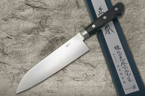 Masamoto CT Prime High-Carbon Steel Japanese Chefs Bunka Knife 180mm CT5218