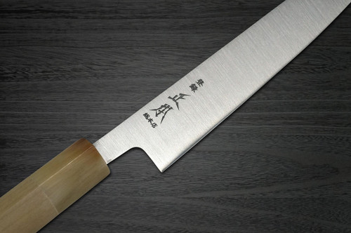 Masamoto SW Swedish Stainless Steel Buffalo Tsuba Japanese Chefs Petty KnifeUtility 165mm SW4216