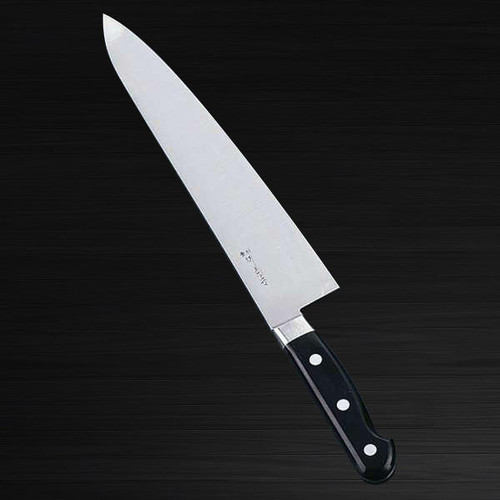 Sakai Kikumori Japanese Steel Metal Tsuba Chefs Gyuto Knife 180mm