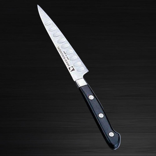 Sakai Kikumori DimplesSalmon Japanese Chefs Petty KnifeUtility 150mm