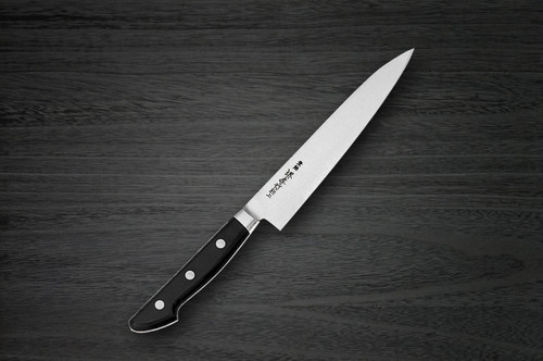 Iseya Molybdenum Steel Petty Japanese Chef Knife 120mm & Gyuto Knife 2 –  Japanny x Seisuke Knife