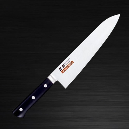 Masahiro MV-H Stainless Honyaki Japanese Chefs Dimpled Gyuto Knife 210mm