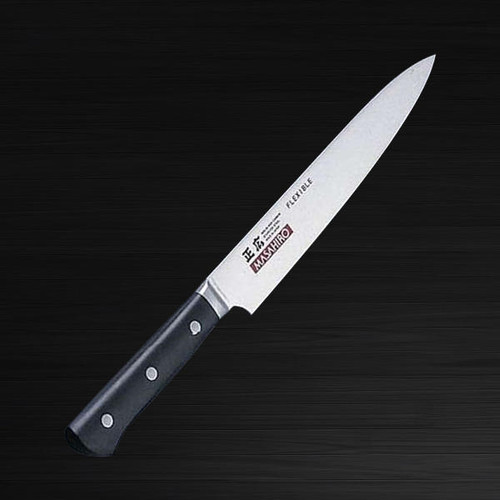 Masahiro MV-H Stainless Honyaki Japanese Chefs Carving KnifeSujihiki Flexible 200mm